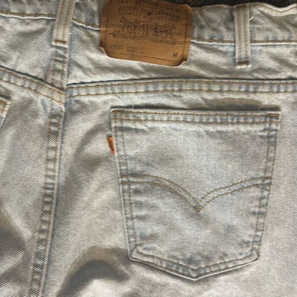 Levi’s 921 relaxed taper vintage 90’s high rise jeans 16 32 - Picture 10 of 11